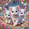Diamond Painting-DIY Crystal Rhinestone Cat