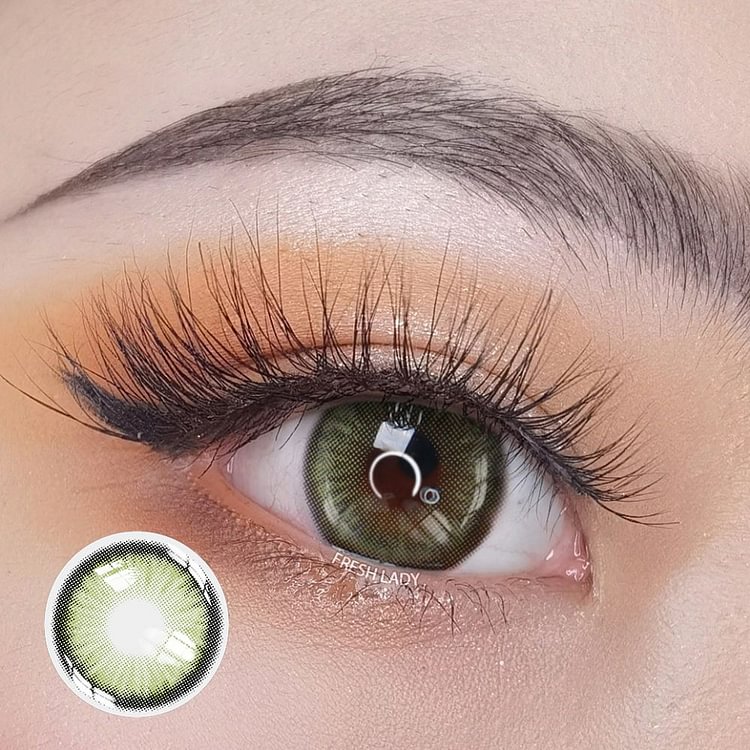 Freshlady Dawn Green Colored Contact Lenses