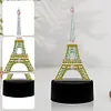 DIY Diamond Painting 7 Color Night Light Lamp Home Decoration Ornament Gift Kit(Eiffel Tower)