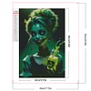 (40*70cm)Horror Girl - Round AB Drill Diamond Painting