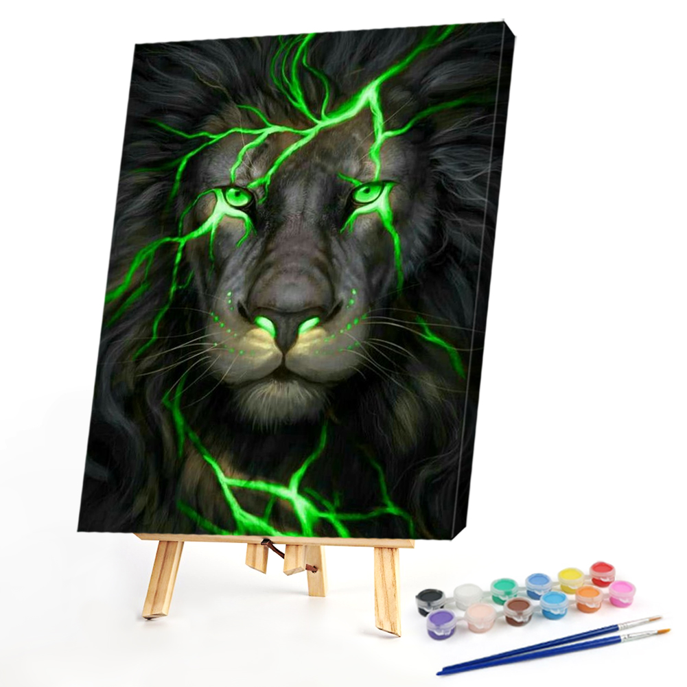 

40*50CM - Paint By Numbers - Lion, 501 Original