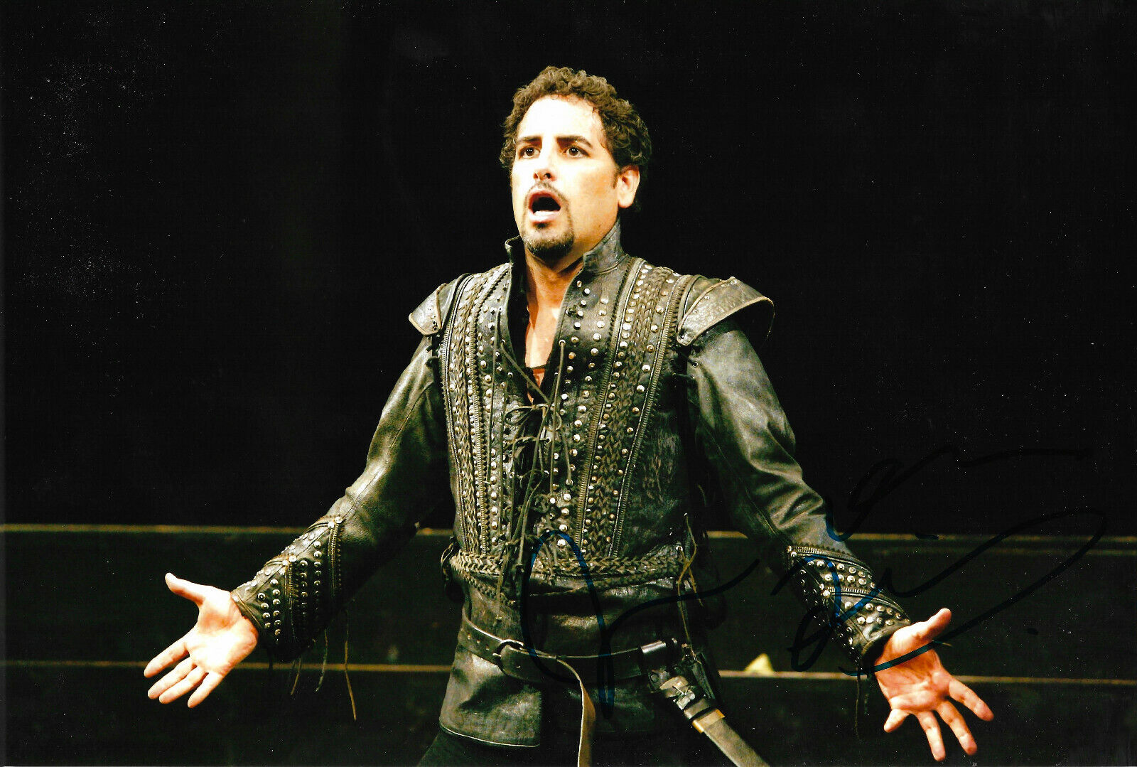 Juan Diego Florez Opera signed 8x12 inch Photo Poster painting autograph