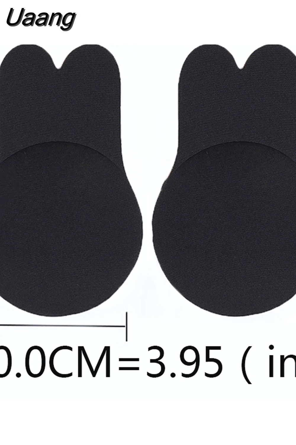 Uaang Adhesive Silicone Bra Pads Reusable Women Fish Tail Bh Sticky Bra Strapless Push Up Invisible Bra Sexy Lingerie Rabbit Bras