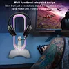 RGB Headset Stand with 2 USB Ports USB 2.0 Hub Headphone Shelf for Desk Display