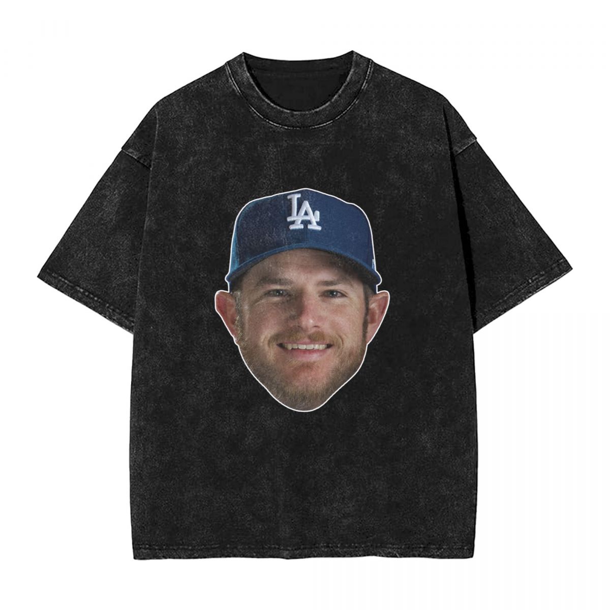 Los Angeles Dodgers Max Muncy Washed Oversized Vintage Men's T-Shirt