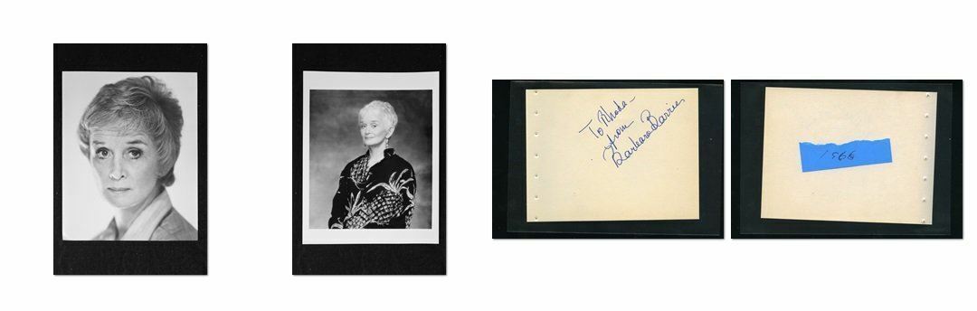 Barbara Barrie - Signed Autograph and Headshot Photo Poster painting set - Breaking Away