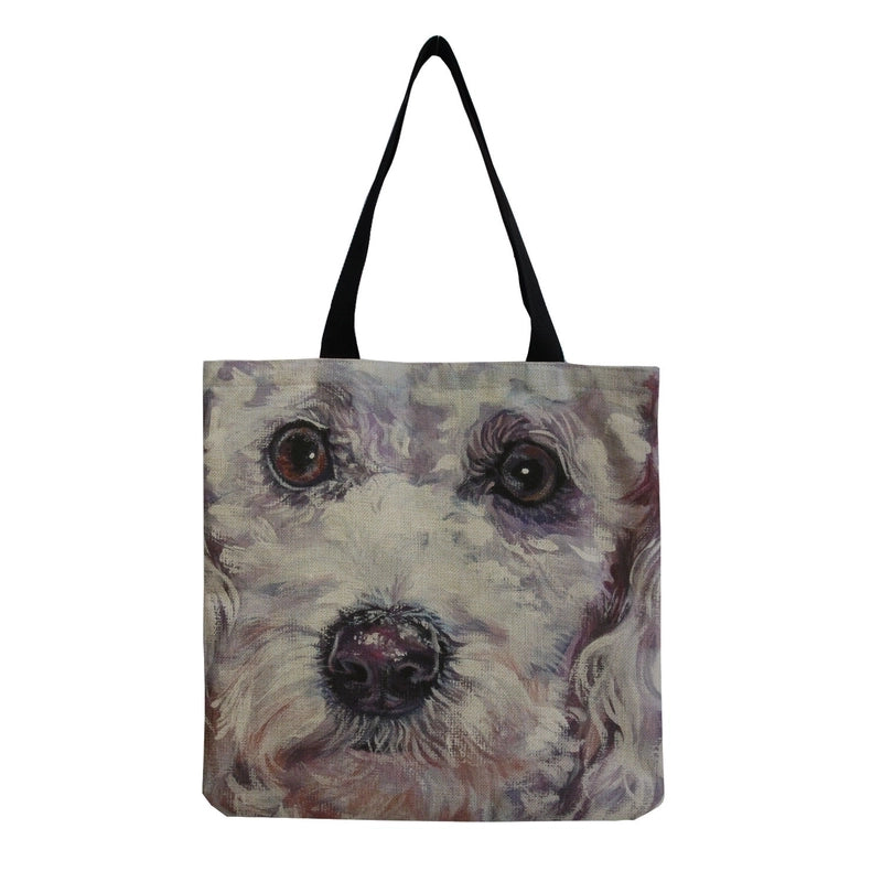 Women’s Cute Dog Shopping Bags