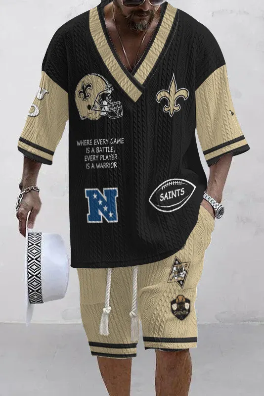 New Orleans Saints
 Limited Edition Top And Shorts Two-Piece Suits
