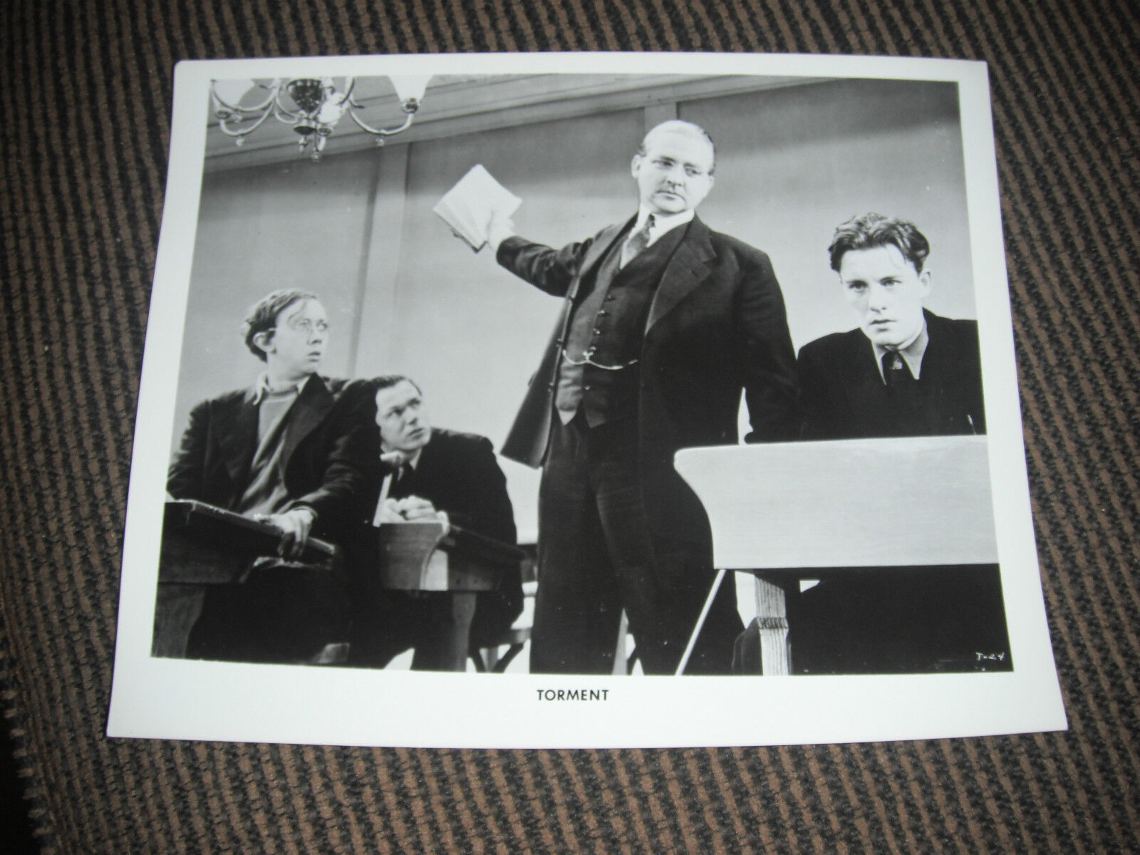 Torment Sweden HETS B&W 8x10 Promo Photo Poster painting Original Lobby 1944 #2