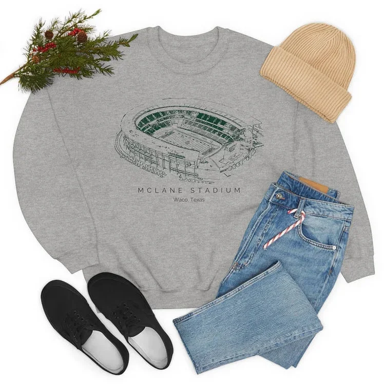 McLane Stadium - Baylor University Unisex Crewneck Sweatshirt