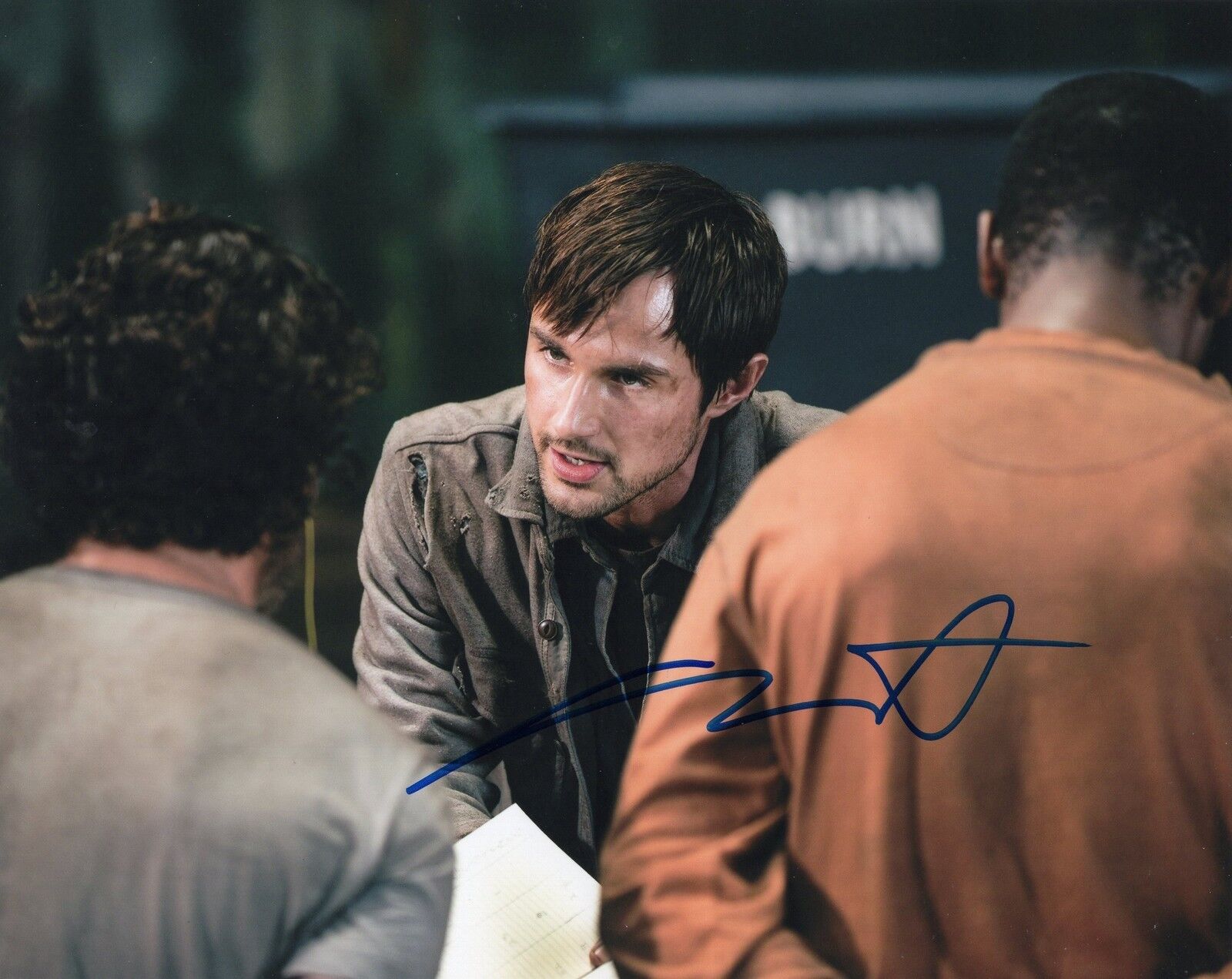 Andrew West The Walking Dead Gareth Zombie Killer Signed 8x10 Photo Poster painting w/COA #5