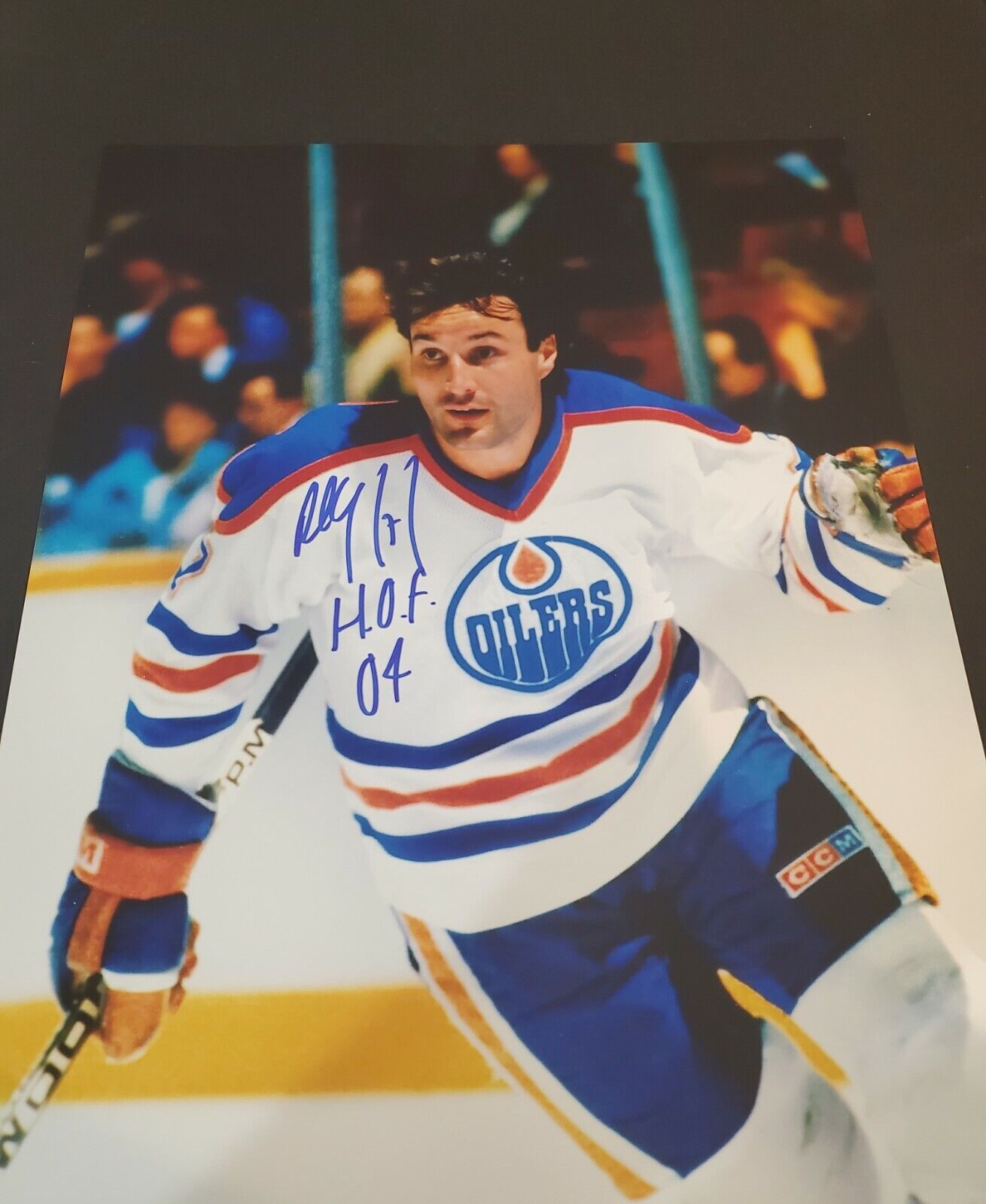 Autographed Paul Coffey 11X14 Edmonton Oilers Photo Poster painting w/ COA