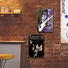 2PCS musique - Panneaux en &eacute;tain m&eacute;tallique(20*30cm/30*40cm) - Musique