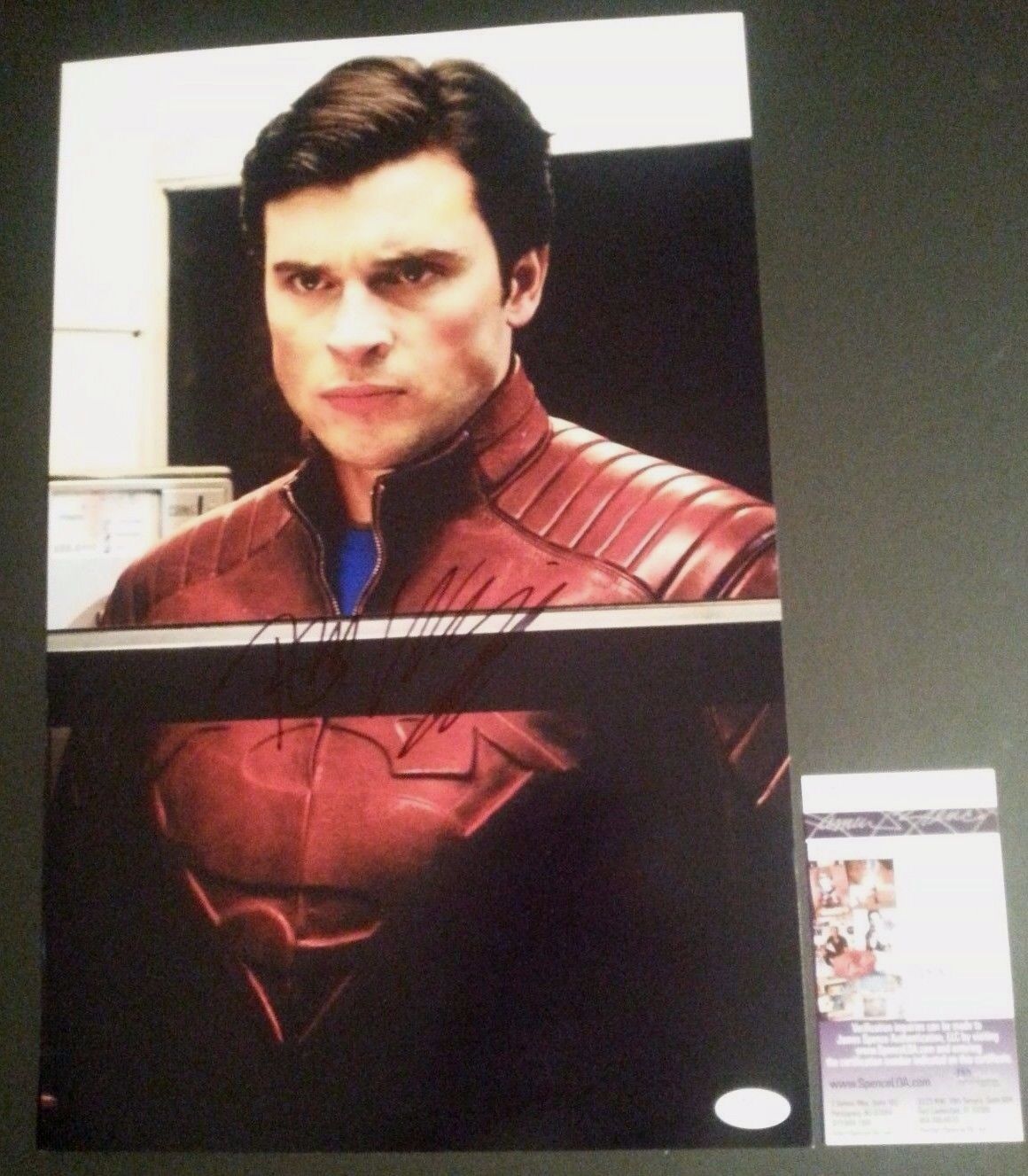 TOM WELLING Hand-Signed SMALLVILLE ~Clark Kent~ Superman