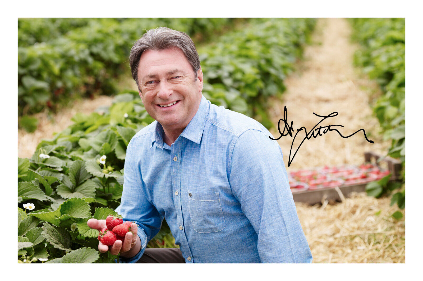 Alan Titchmarsh Signed A4 Photo Poster painting Print Autograph Love Your Garden