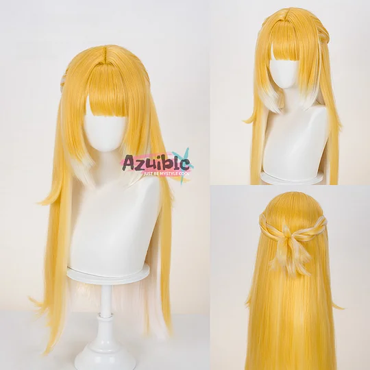 Azuiblc ゼンゼロ フーフー（福福）ウィッグ カツラ コスプレ