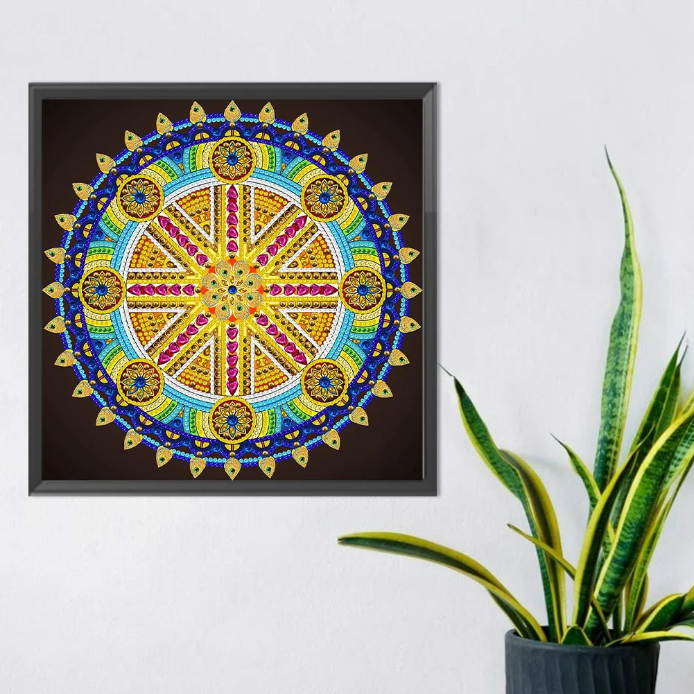 Special Shape Diamond Painting 30*30cm - Mandala