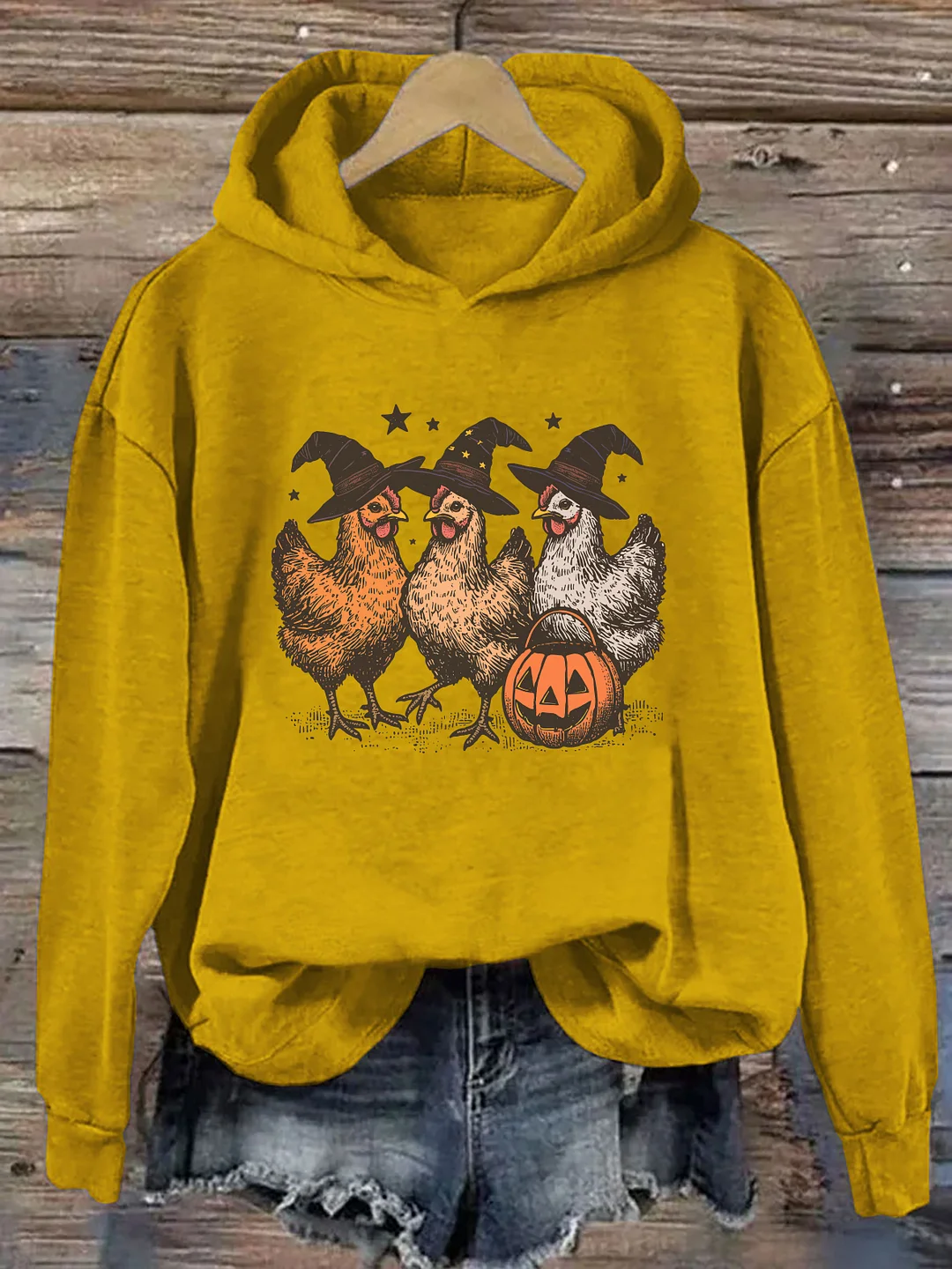 Chicken Funny Halloween Hoodie