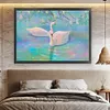 【Limited Stock Sale】Two Swans-11CT Stamped Cross Stitch 60*45cm/23.62*17.72in(Big Size) tapestrymarket