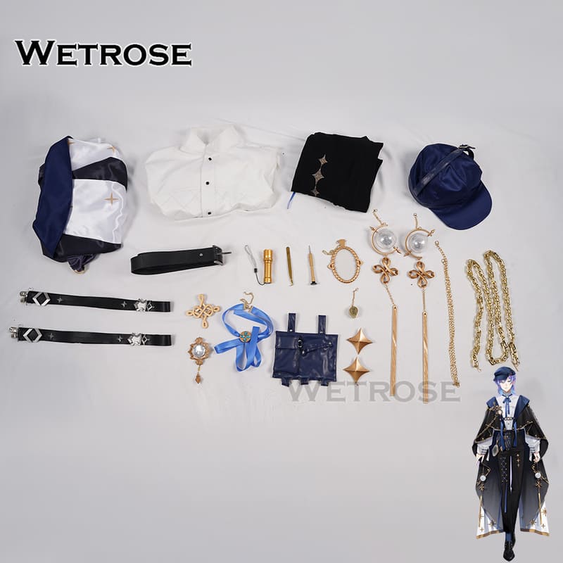 [Wetrose] Pre-Order Hoshirube Sho 星導ショウ NIJISANJI Vtuber Cosplay Costume コスプレ衣装