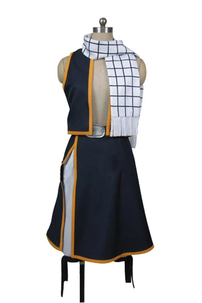 Fairy Tail Natsu Dragneel Cosplay Costume for Man Womens