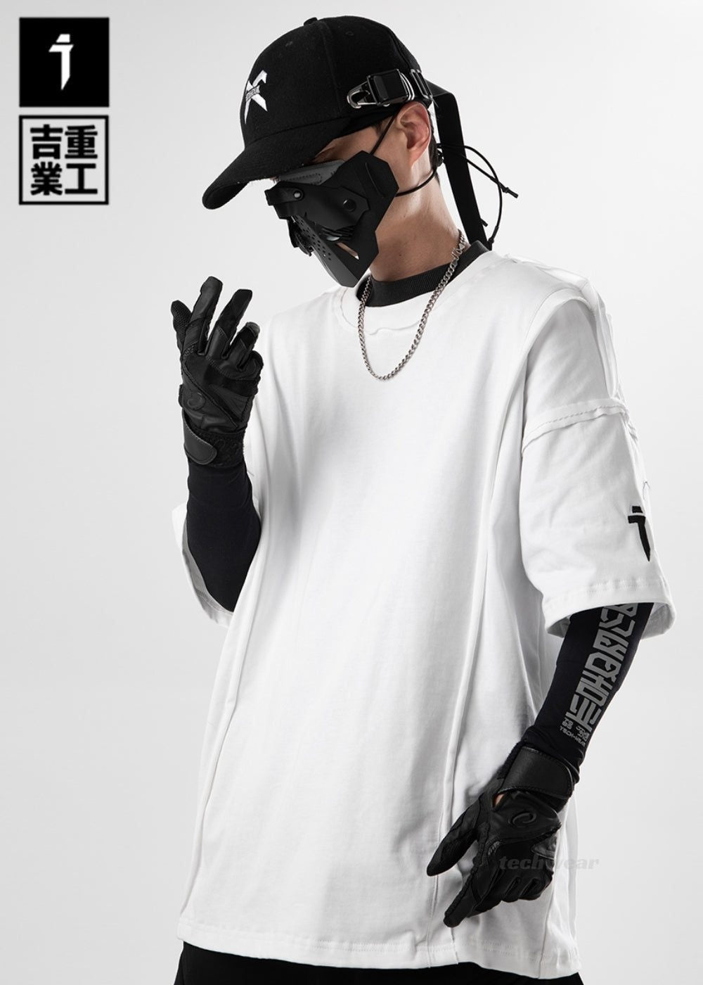 Wrinkle Tees JIYE HEAVY INDUSTRY techwear-x