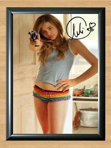 Chloe Grace Moretz Hick Signed Autographed Photo Poster painting Poster Print Memorabilia A4 Size