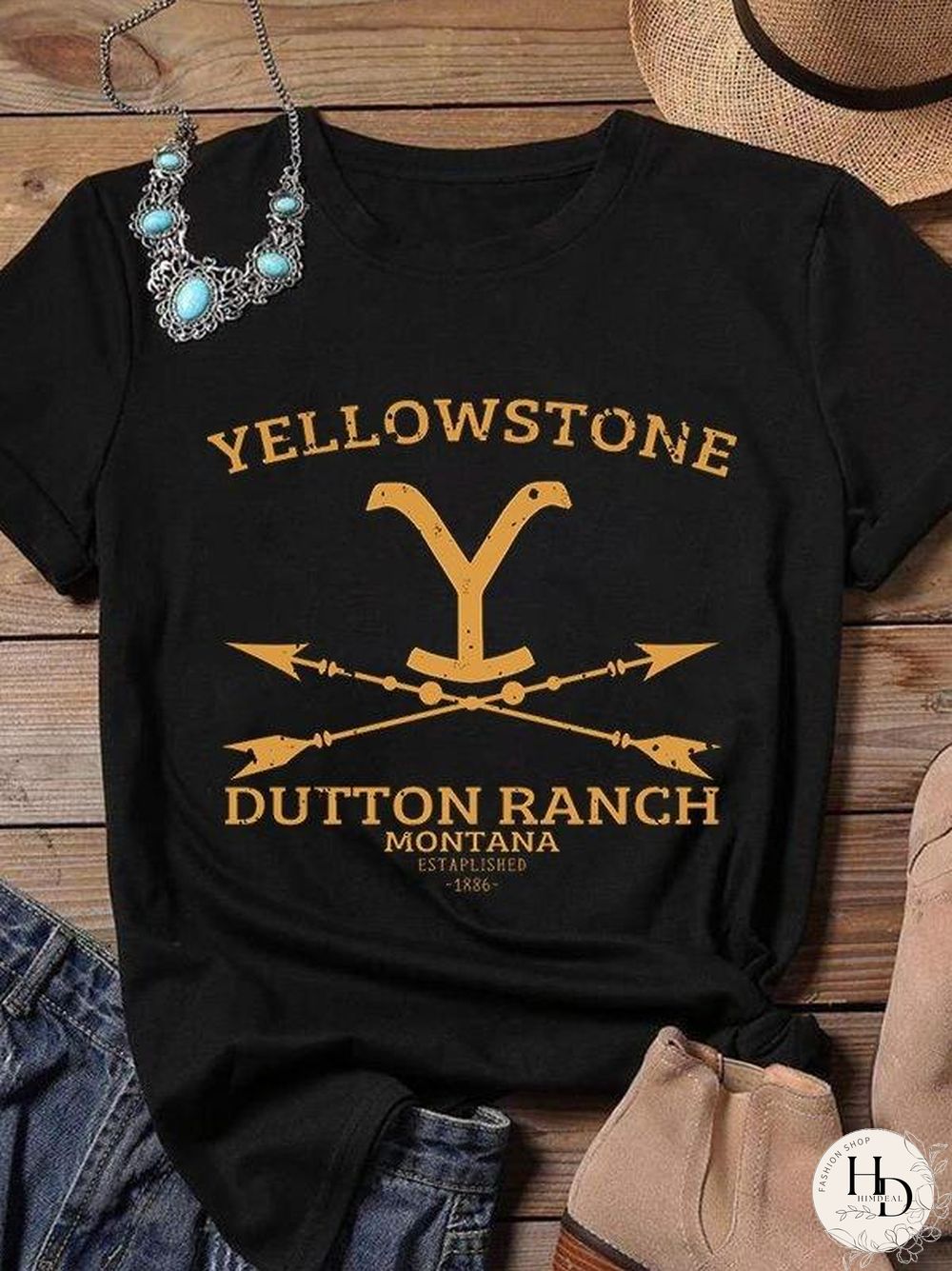 Summer Leisure Printed T-Shirt