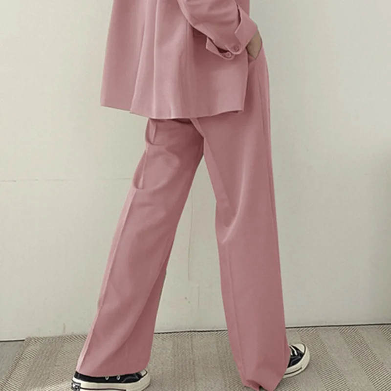 Toloer Toloer Female Spring And Autumn 2024 New Korean Version Of Korean Fried Street Design Sense Small Casual Pink Small Suit Suit Female-Outfit Ideas