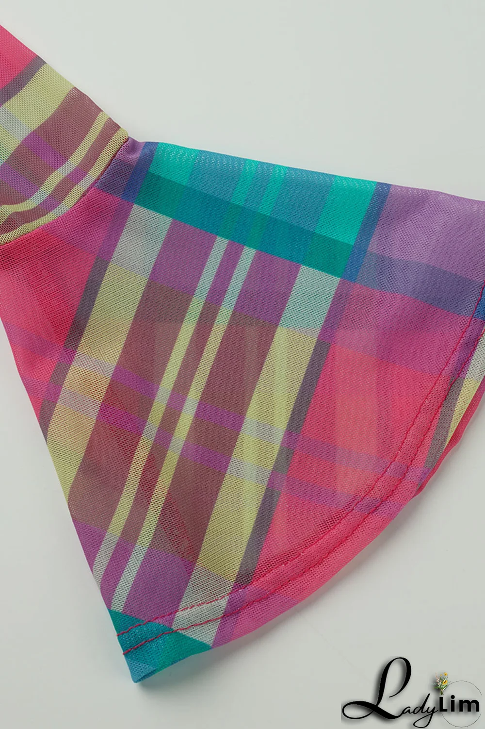 Blue Sexy Plaid Split Joint Off the Shoulder Pencil Skirt Dresses