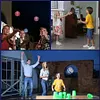 Boule boomerang volante lumineuse rotative &agrave; 360 &deg;