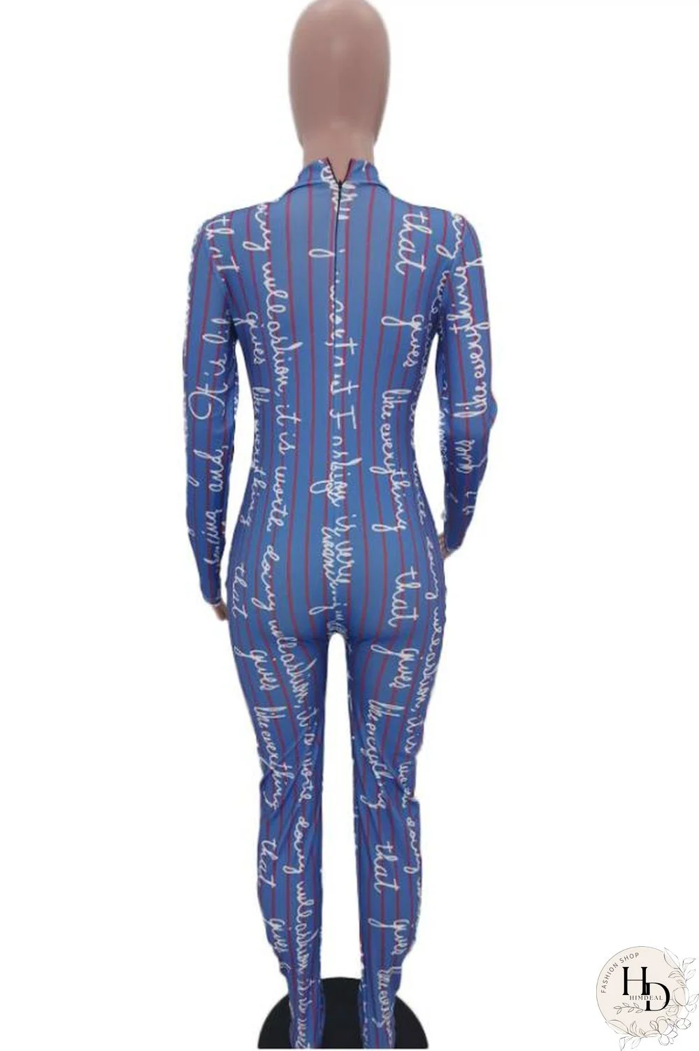 Red Fashion letter Print Polyester Long Sleeve O Neck