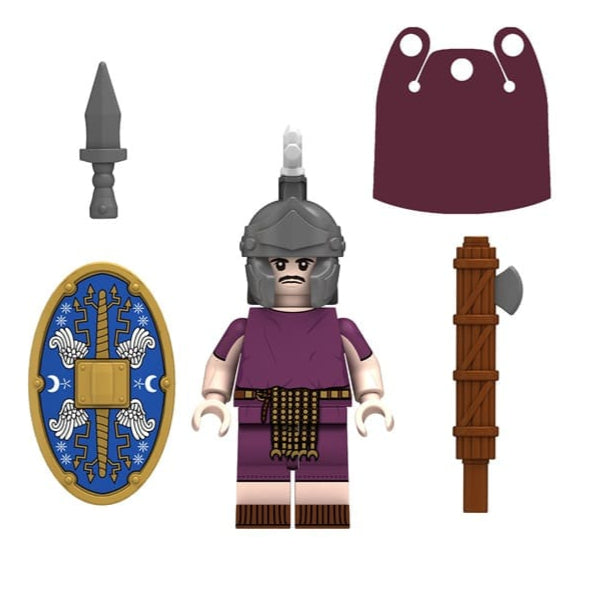 Praetorian Guard Custom Roman Soldier Minifigure Minifigure Bricks monstertoys