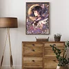 Peinture diamant anime sailor moon-round drill-40*50cm
