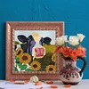 Diamond Painting-DIY Crystal Rhinestone Sunflower Cow