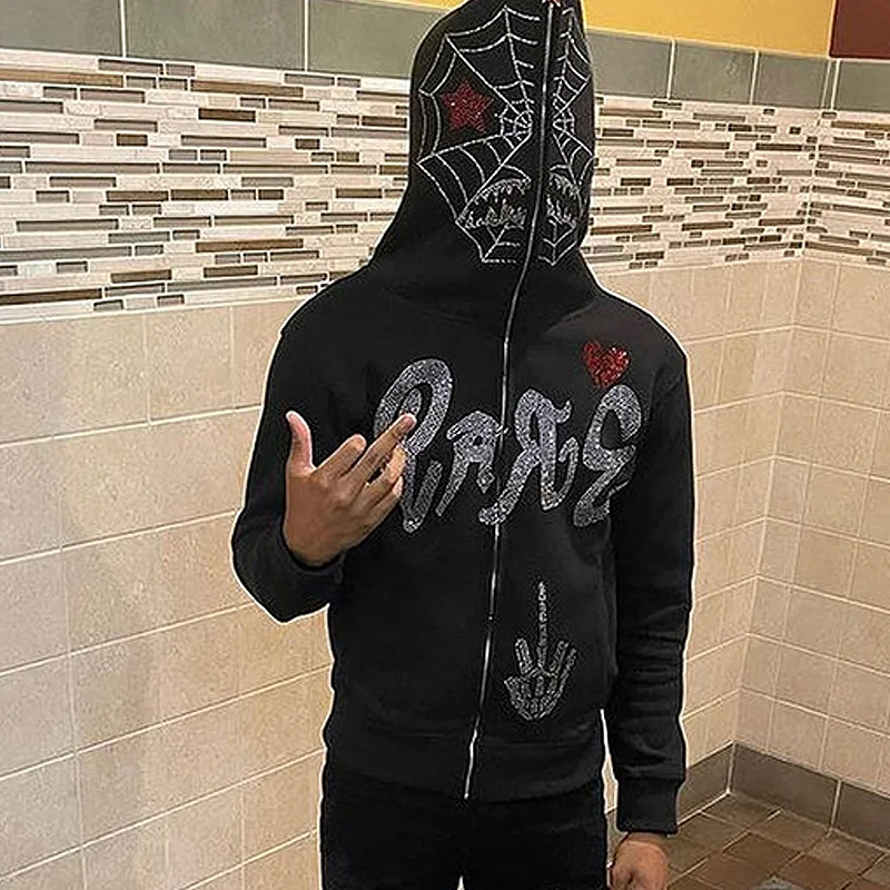 Dark Street Zip Hoodie Outwear
