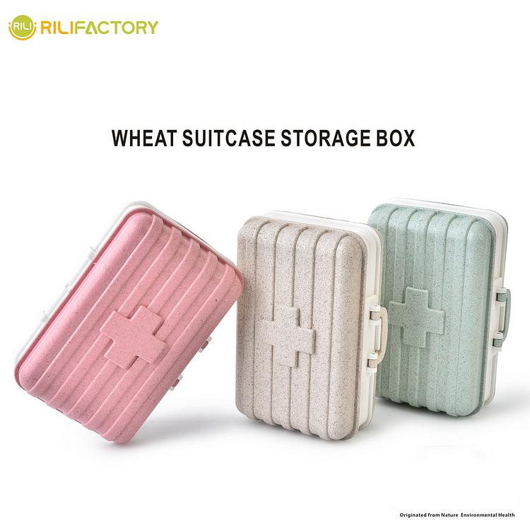 Wheat suitcase storage box Rilifactory