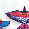 Bionic Flapping-Wing Machine Hanwang Bifang Bird Mythical Beast Remote Control Flapping-Wing Bird