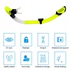 Diving Snorkel Full Dry Underwater Breathing Tube Silicone Snorkeling Gear