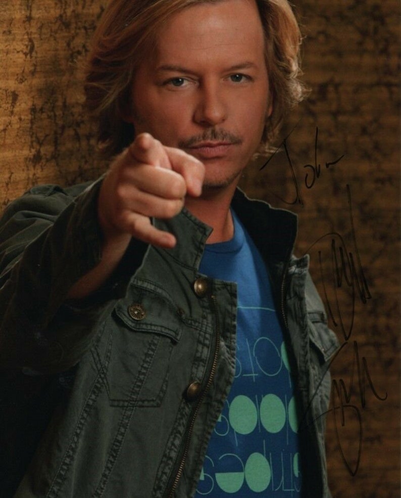 David spade signed autographed Photo Poster painting