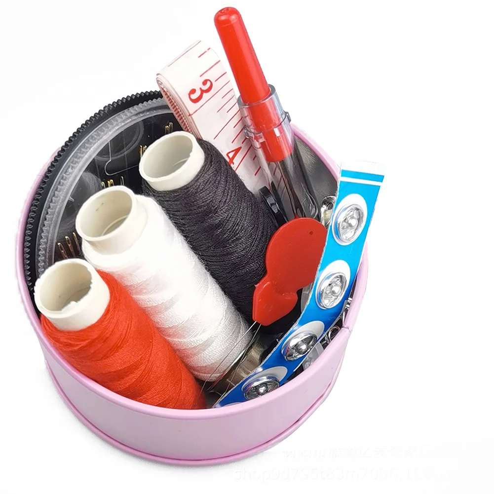 Needle Thread Storage Box Multifunction Sewing Kits Box Lace Box Pincushion Case