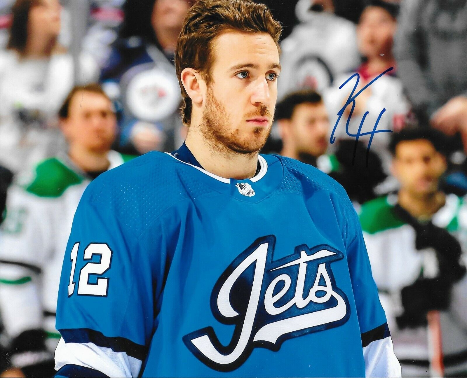 Kevin Hayes signed Winnipeg Jets 8x10 Photo Poster painting autographed