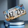 Kansas - Car License(12*6Inch)