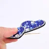 3pcs DIY Diamond Painting Hair Clip Rhinestone Love Heart Hairpin Headdress Kit