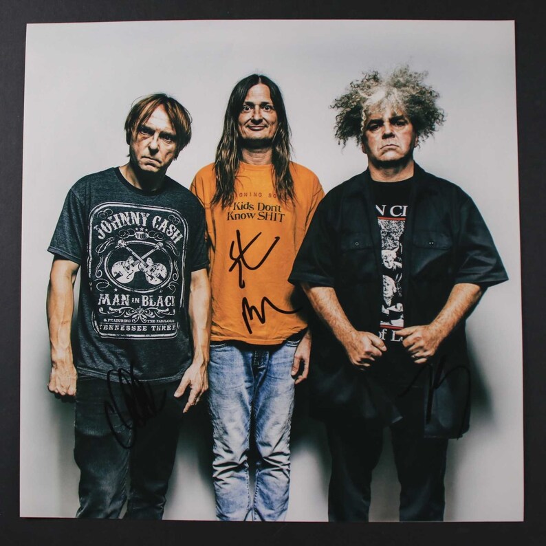 The Melvins Signed Autographed 12x12 Promo Photo Poster painting - COA Matching Holograms