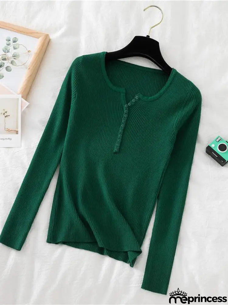 Women's Polyester V-Neck Full Sleeves Solid Pattern Sweater