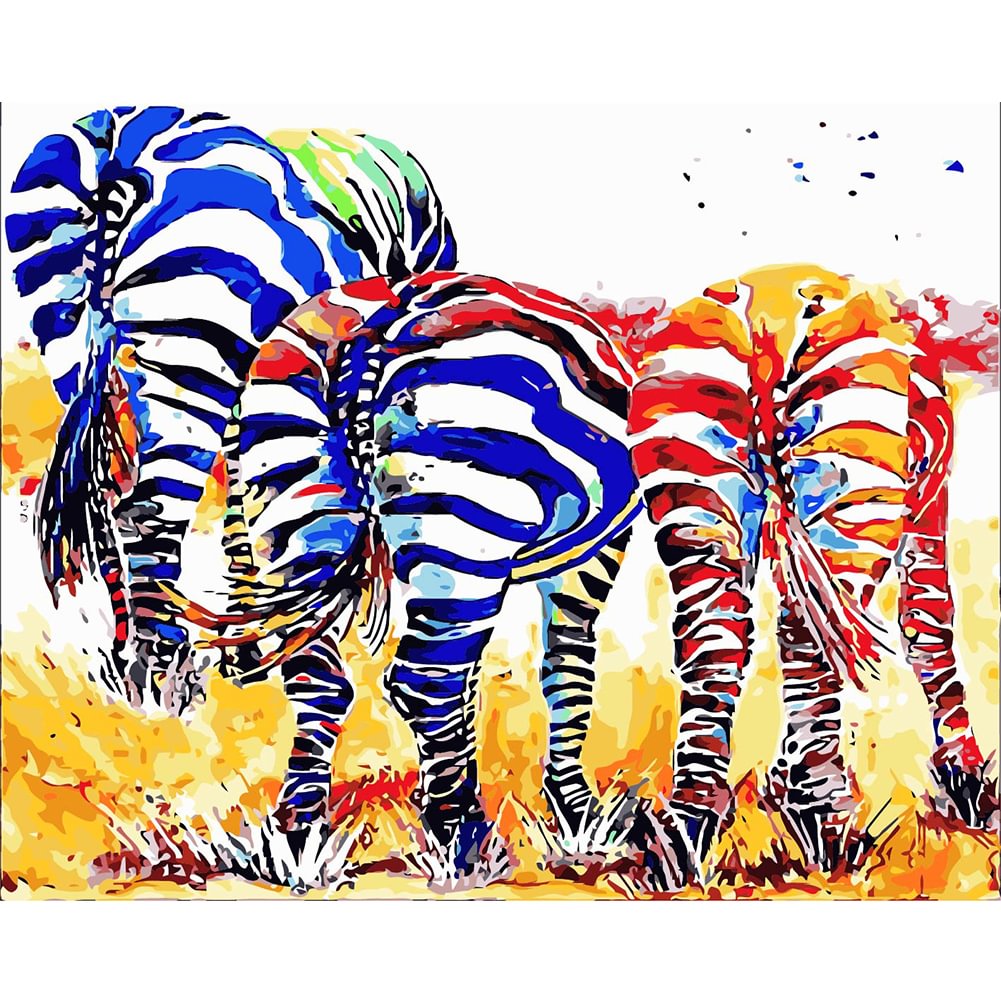 Zebra - Painting By Numbers