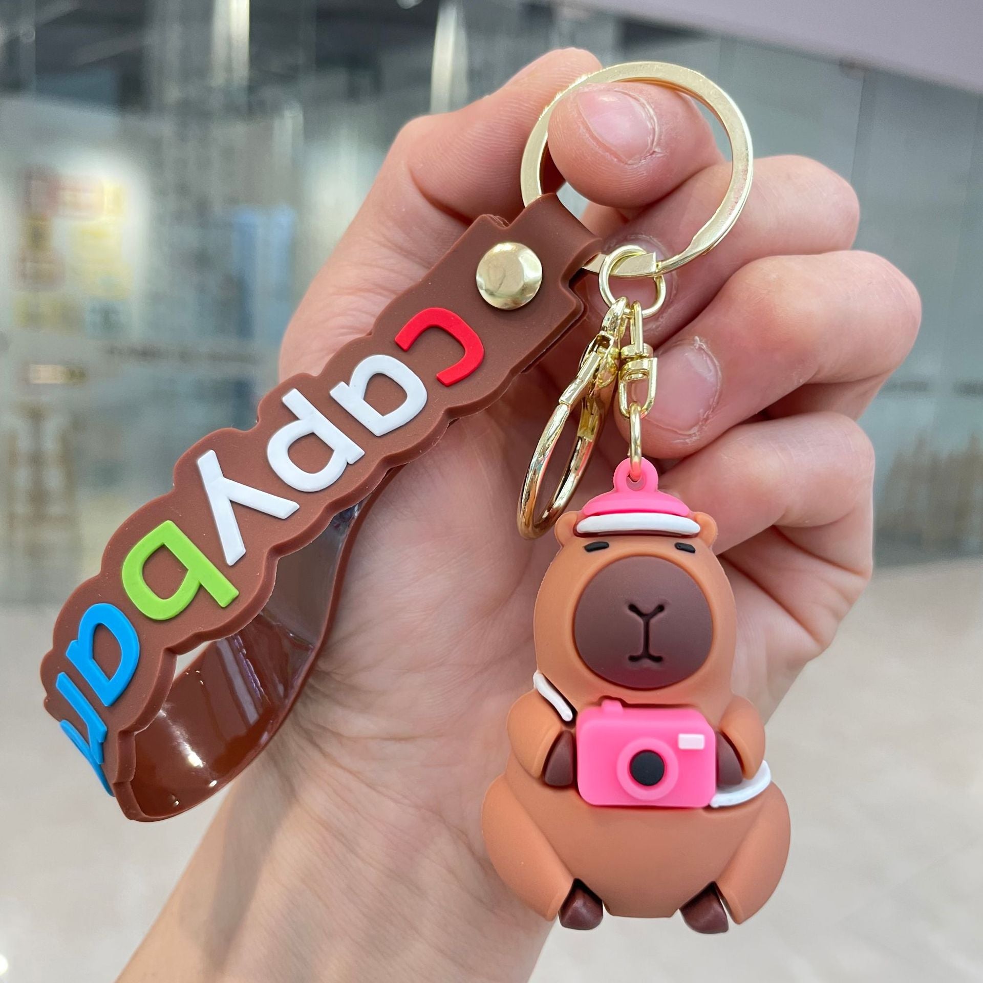 Capybara Keychain