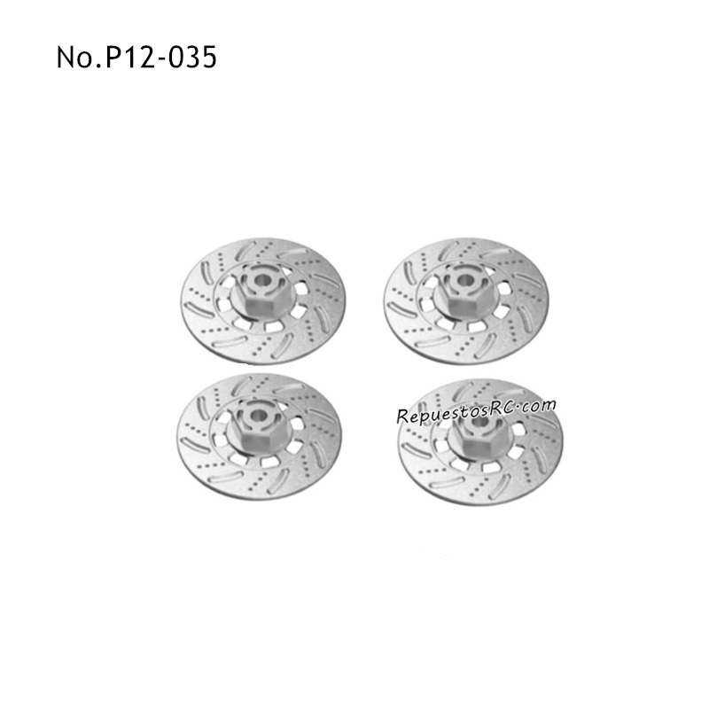 UDIRC UD1202 Piezas para coches RC Contactor de Disco P12-035