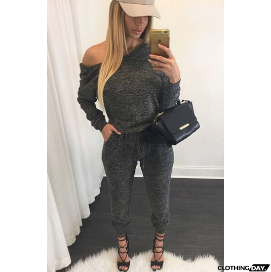 Fashion long-sleeved Jumpsuits